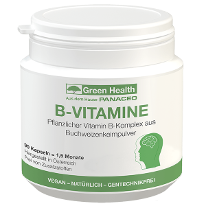 Green Health B-VITAMIN kapsule 90 kosov