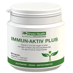 Immun-Active Plus kapsule z visokimi odmerki vitamina C, cinka & Cistus ekstrakt, 90 kosov