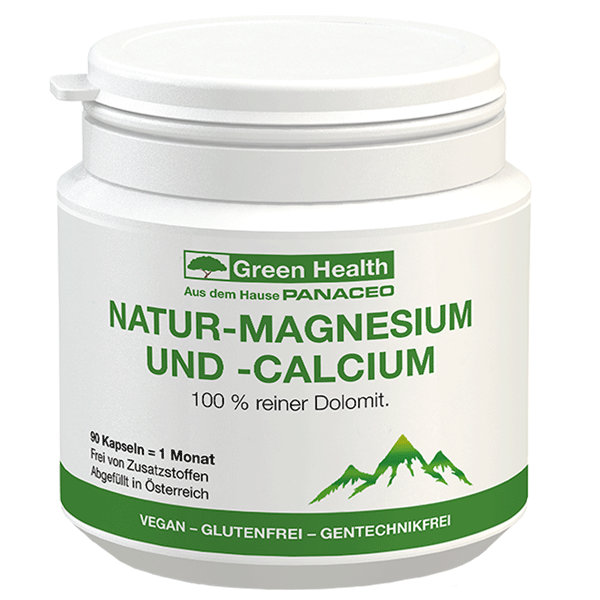 Green Health NARAVNI MAGNEZIJ IN KALCIJ 90 kap